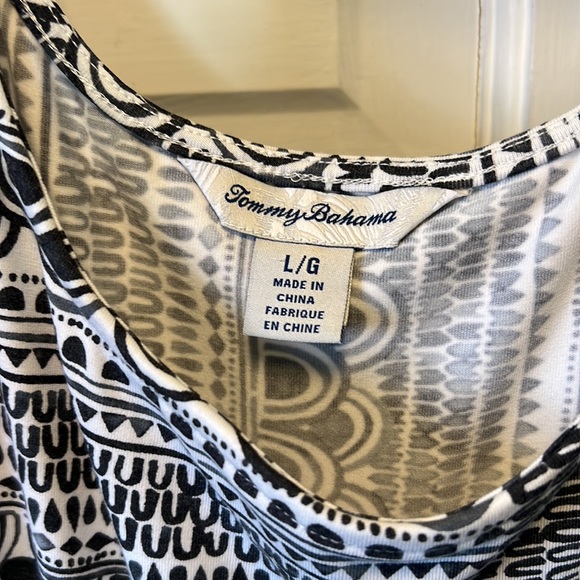 Tommy Bahama maxi high low print large - Picture 3 of 9